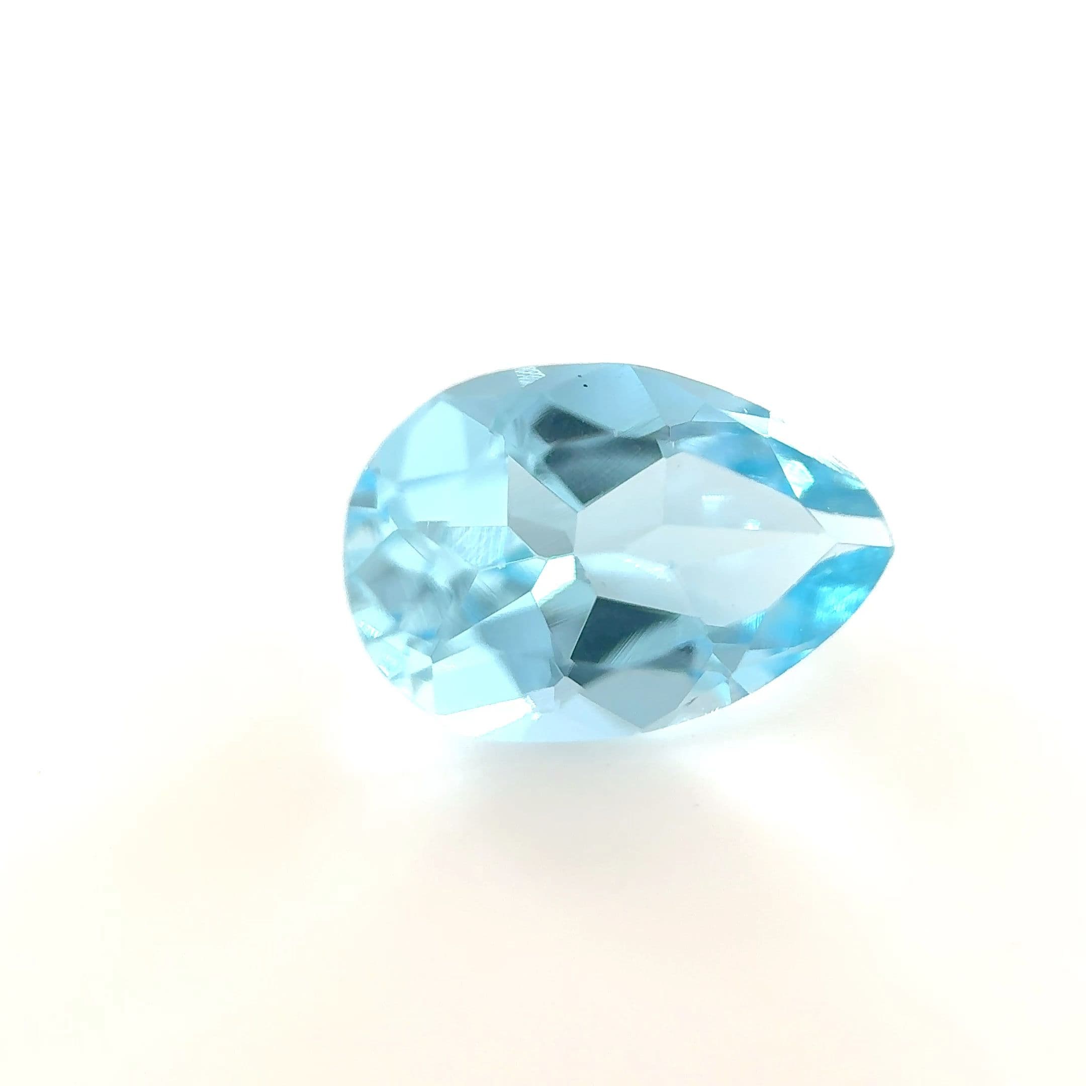 1.25ct Pear Natural Aquamarine