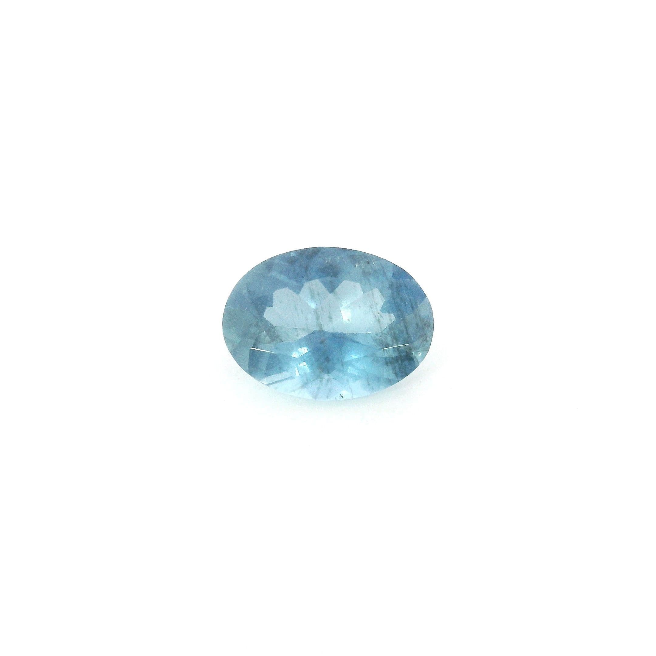 0.93ct Oval Natural Aquamarine