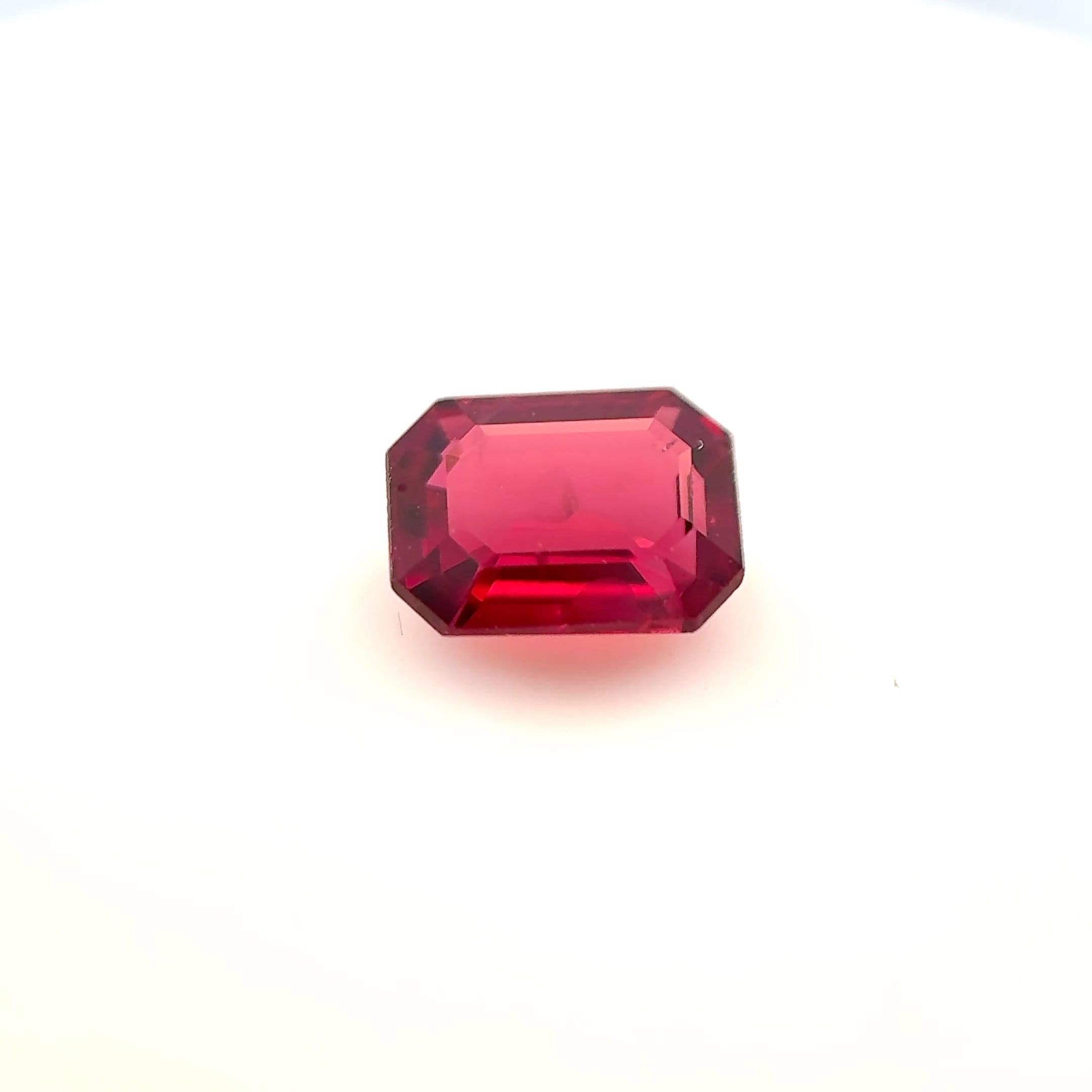 0.88ct Emerald-cut Natural Ruby