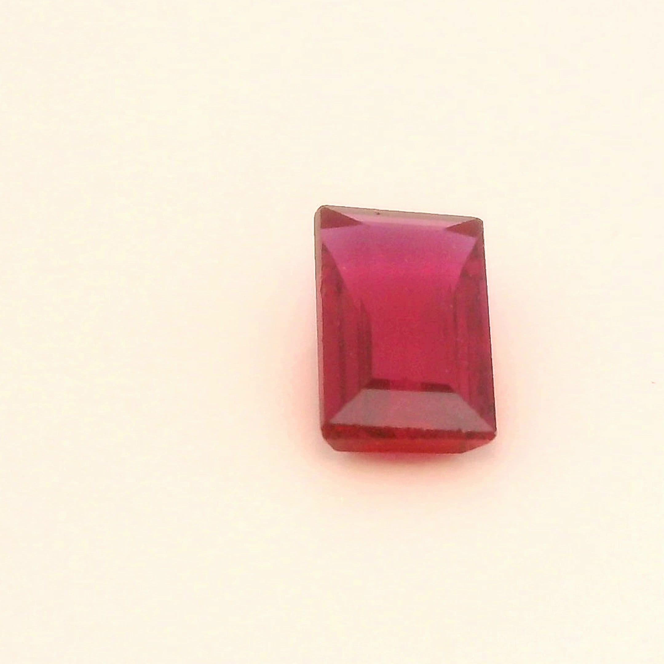 0.51ct Baguette Natural Ruby