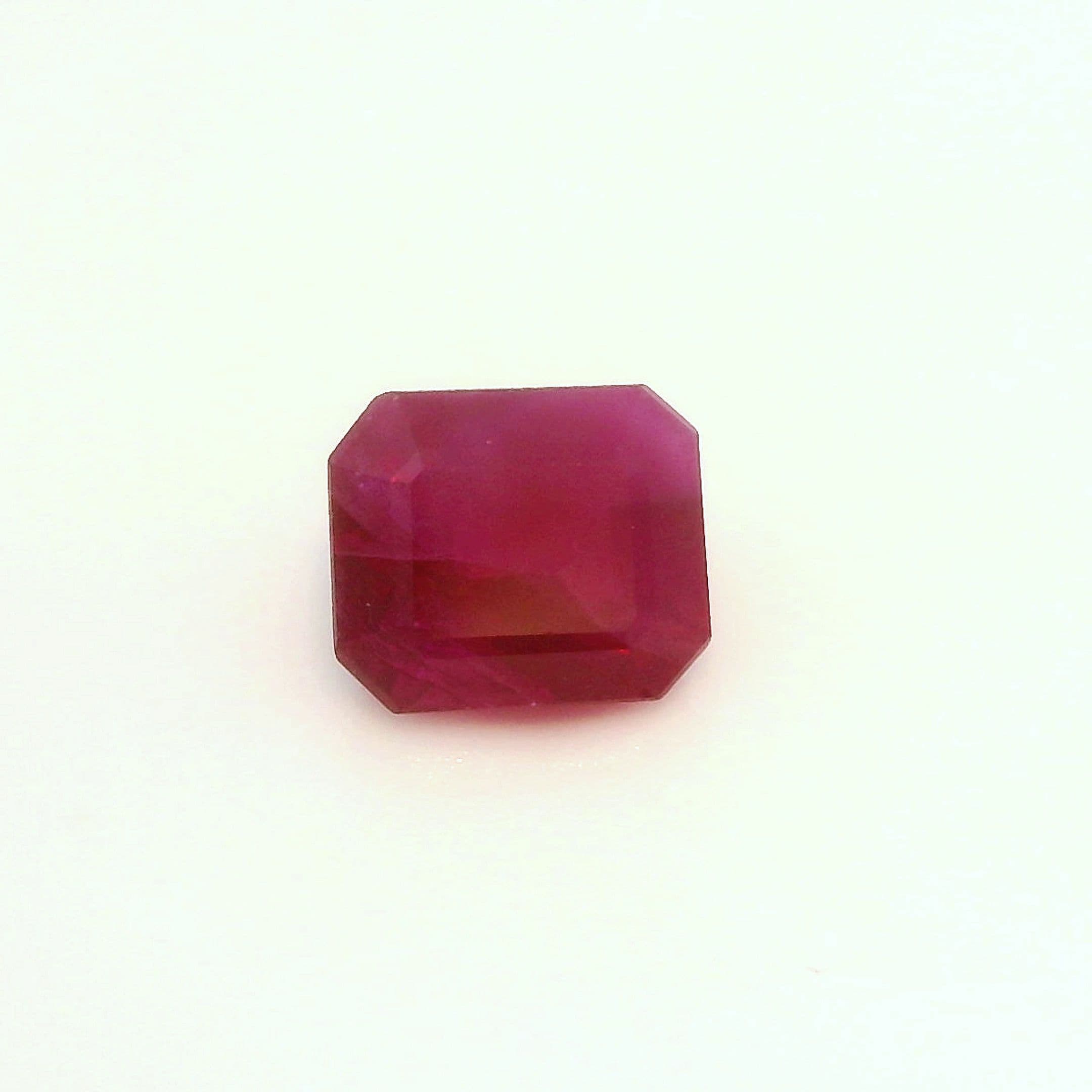 1.14ct Emerald-cut Natural Ruby