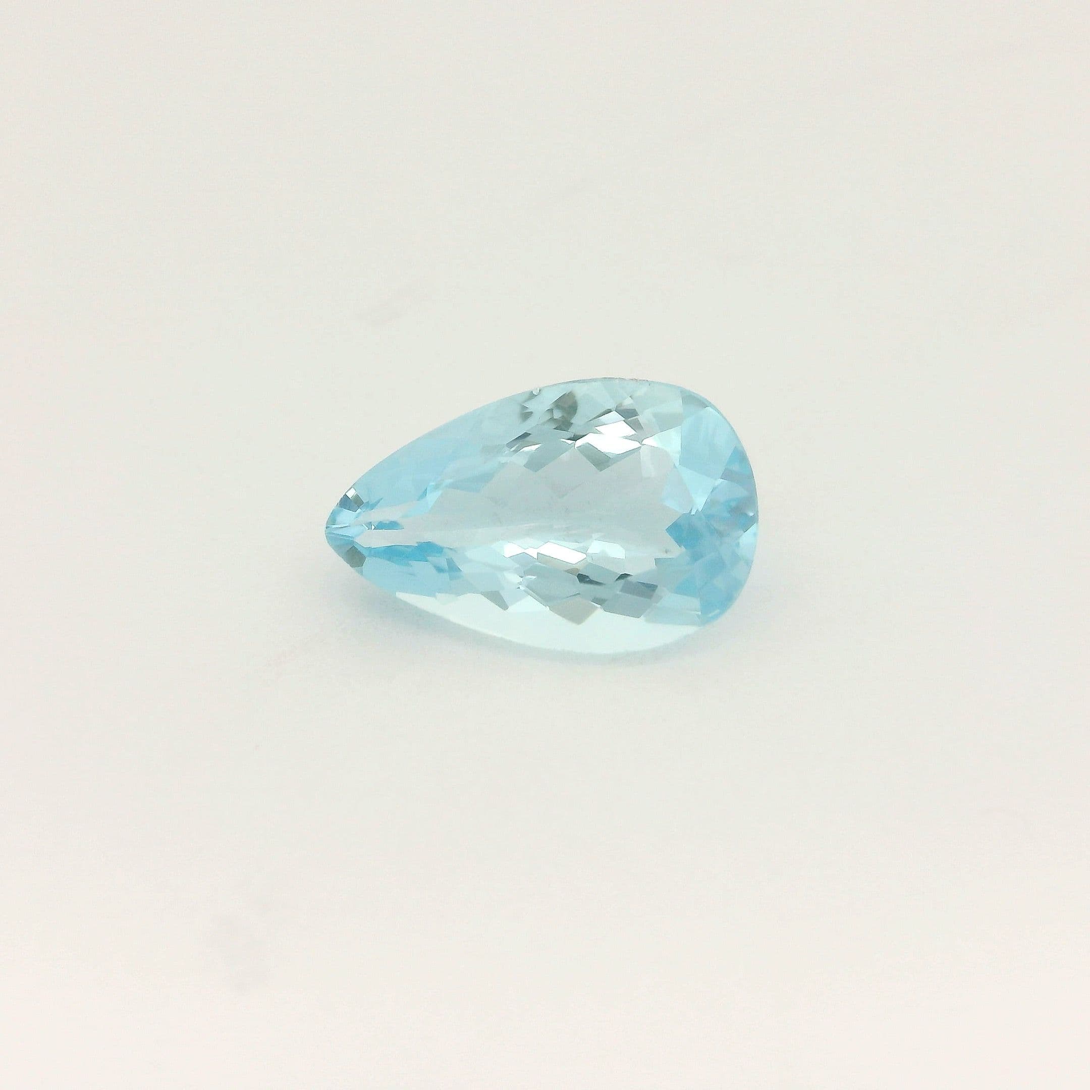 2.15ct Pear Natural Aquamarine