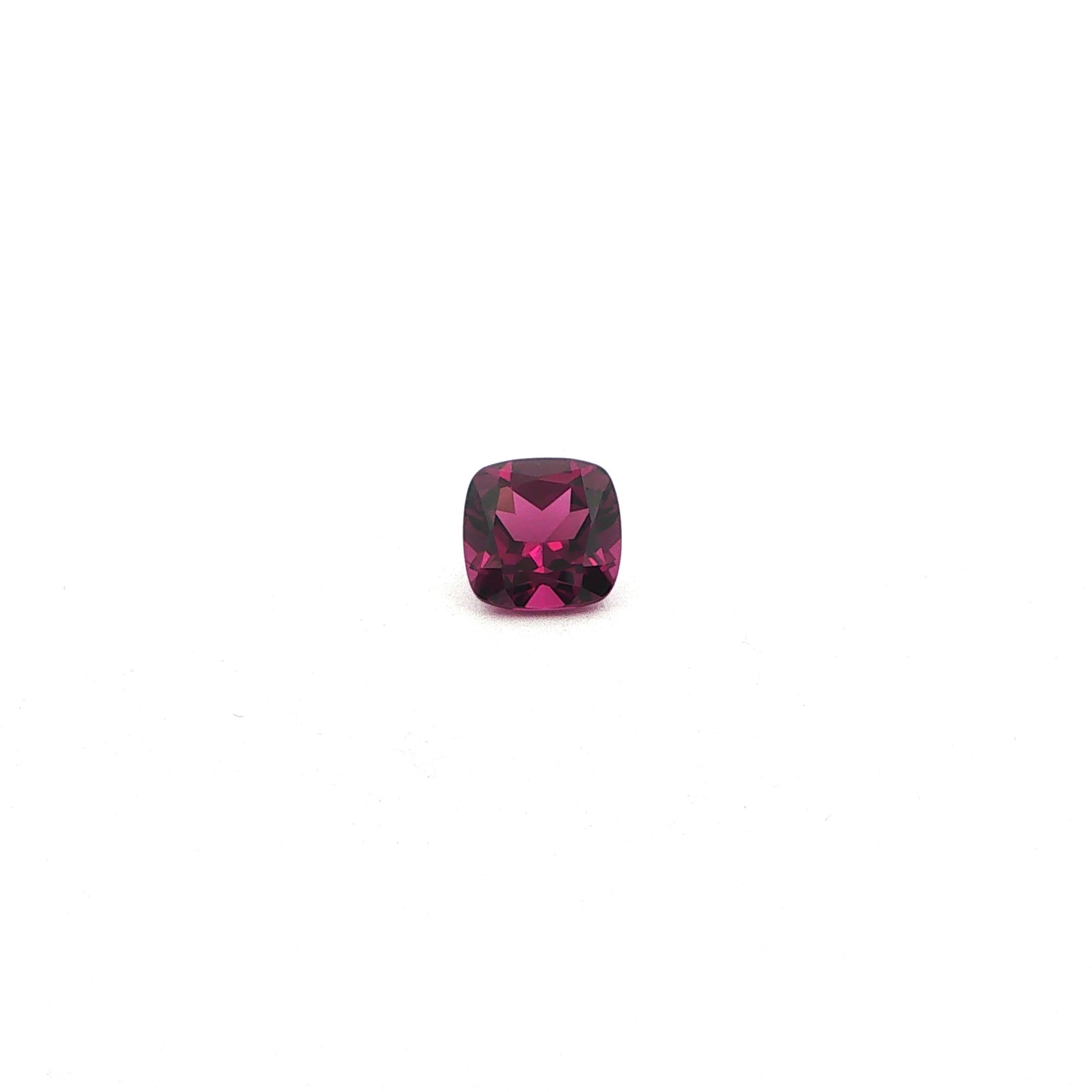 1.92ct Cushion Natural Garnet