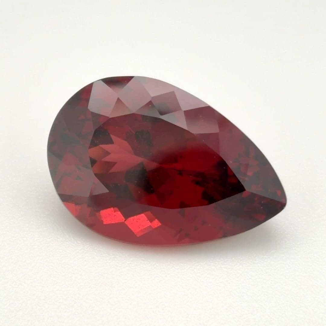 7.94ct Pear Natural Garnet