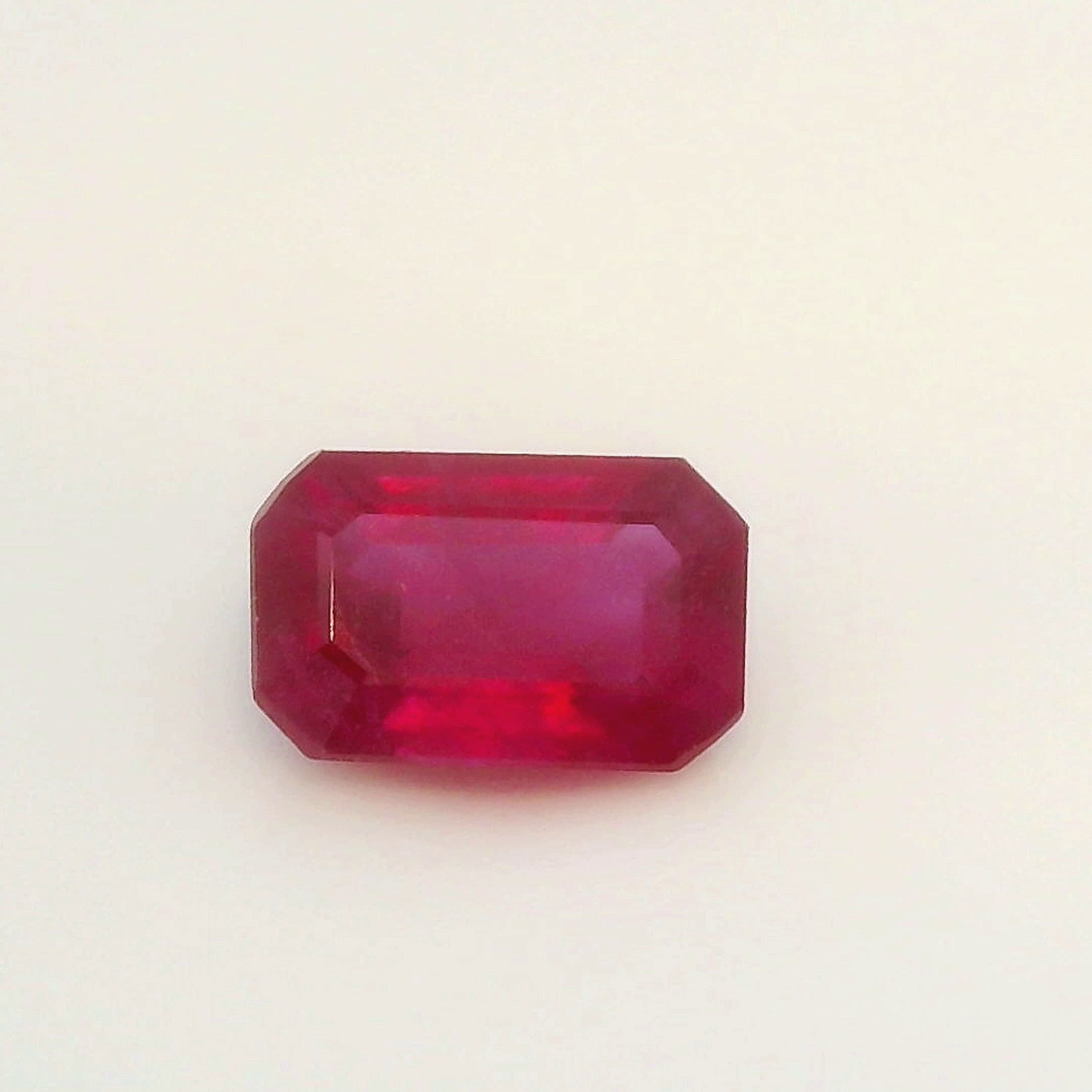 0.7ct Emerald-cut Natural Ruby