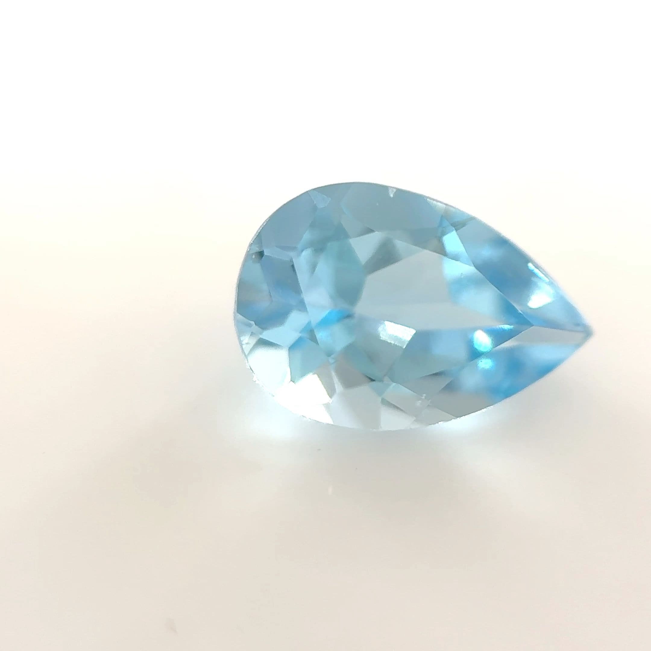 1.18ct Pear Natural Aquamarine