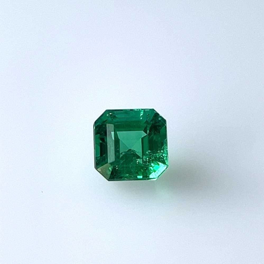 1.22ct Asscher Natural Emerald