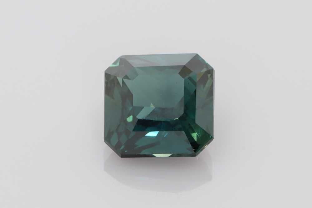 4.53ct Asscher Natural Sapphire