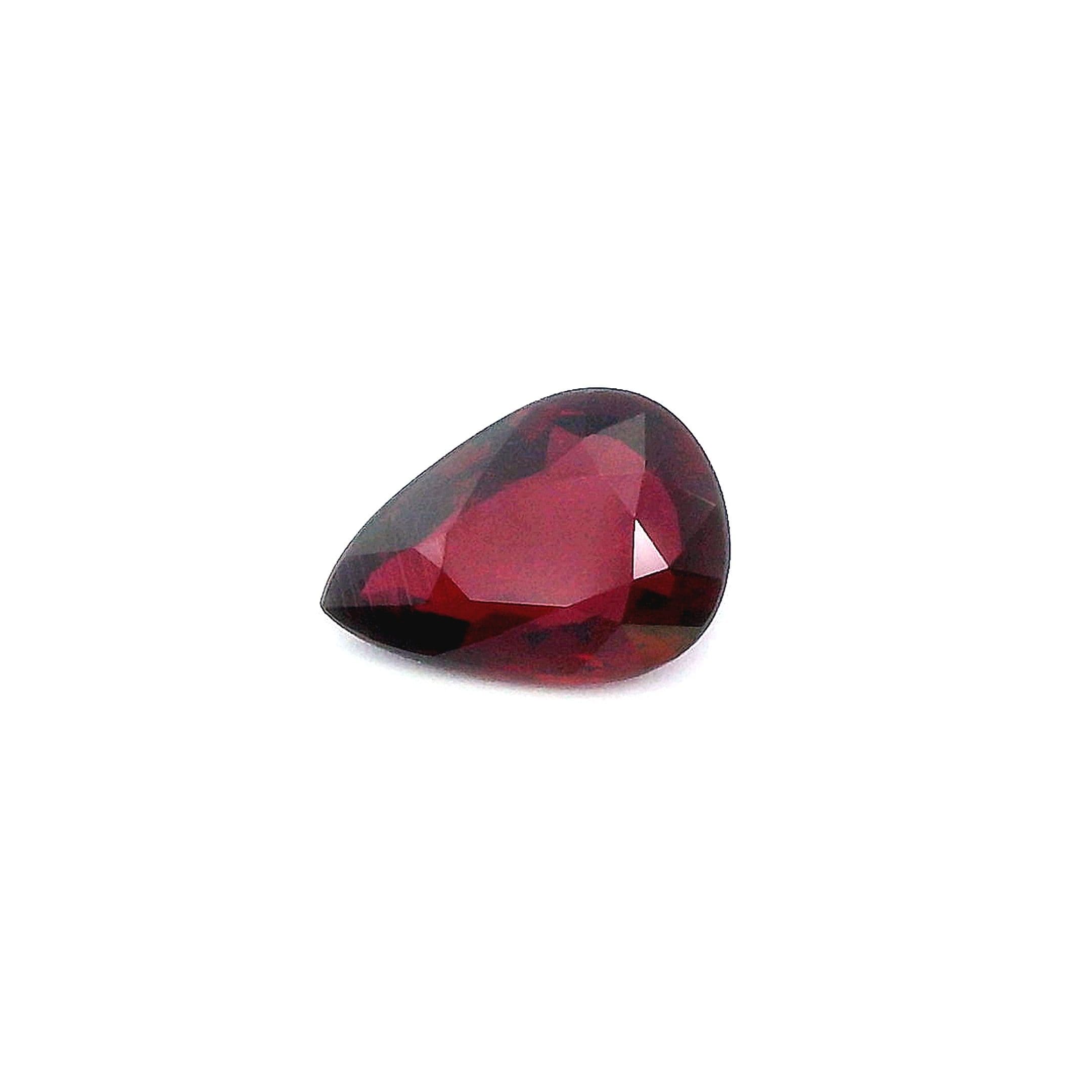 1.01ct Pear Natural Ruby