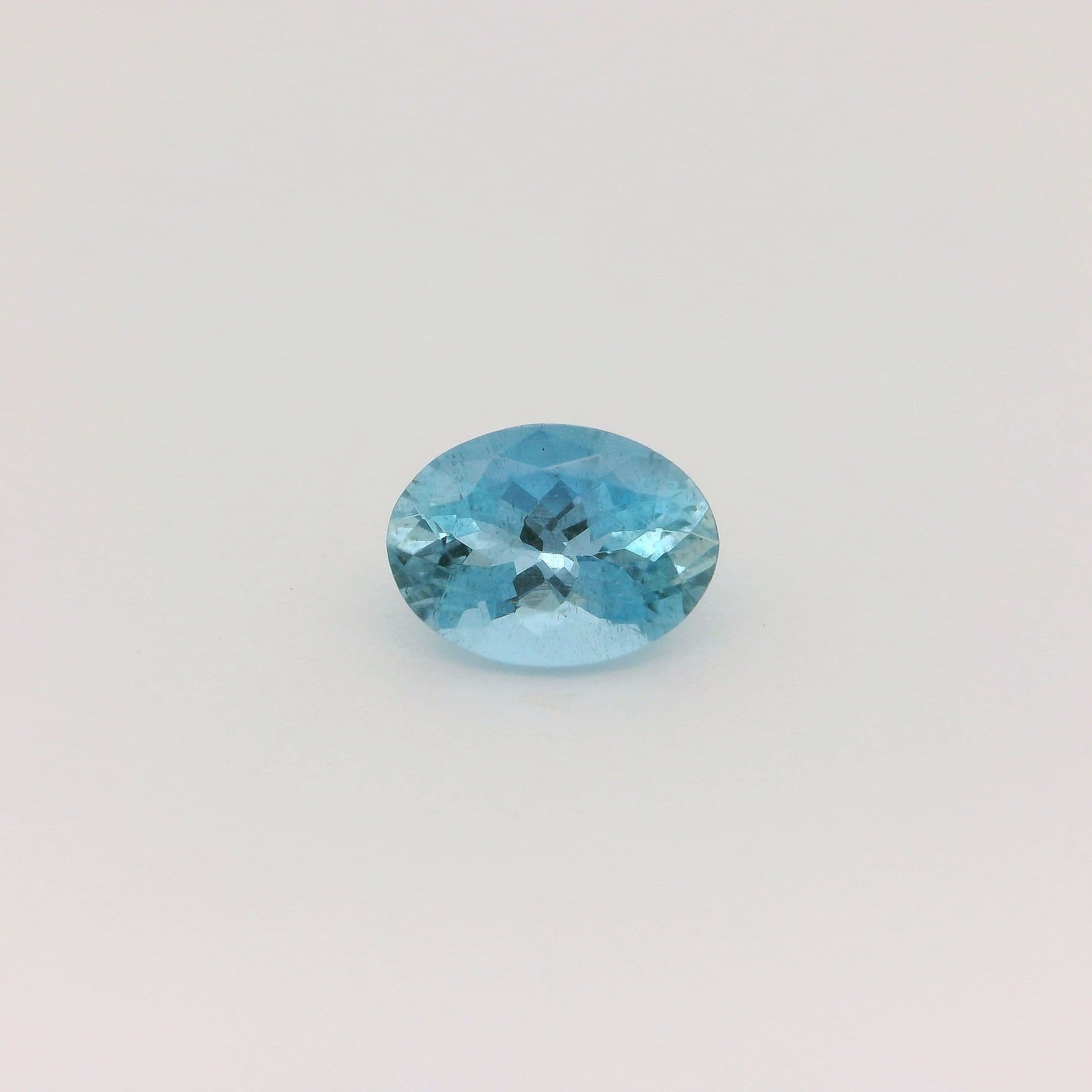 0.96ct Oval Natural Aquamarine