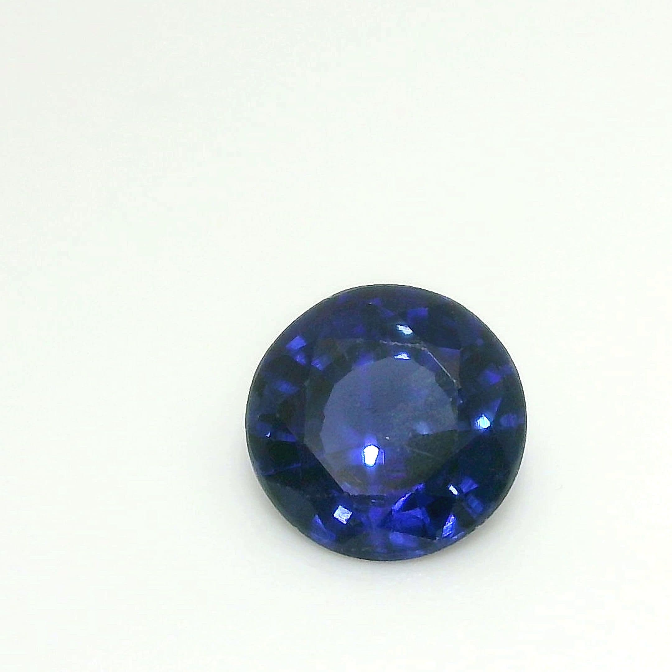 0.8ct Round Natural Sapphire