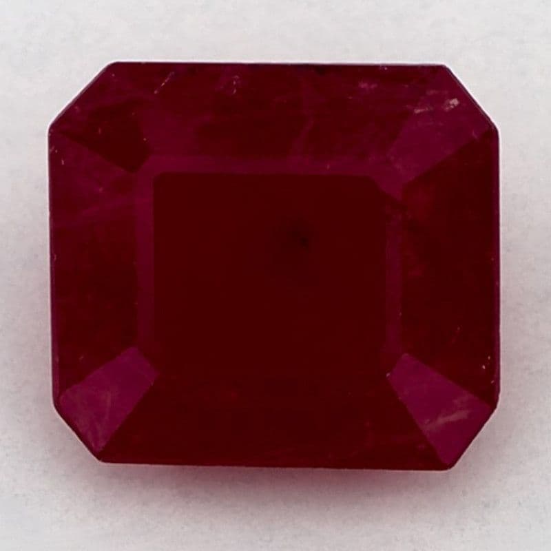 3.17ct Octagon Natural Ruby