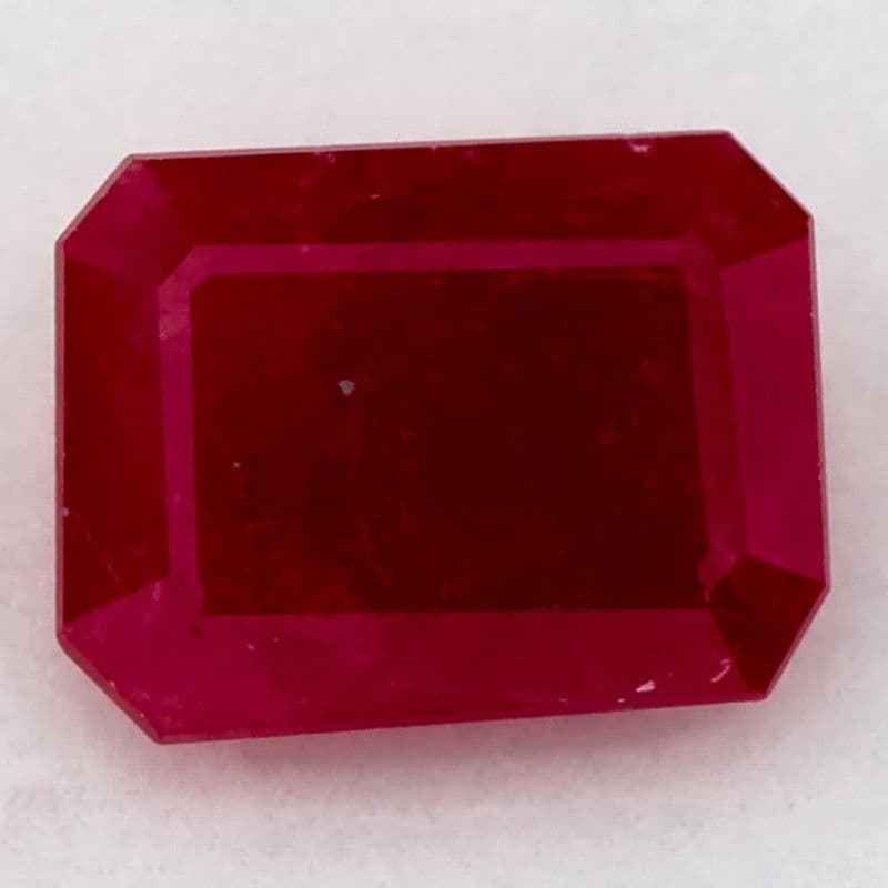1.53ct Octagon Natural Ruby