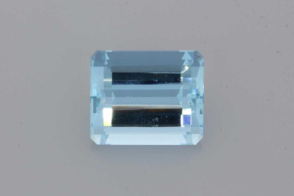 6.32ct Octagon Natural Aquamarine