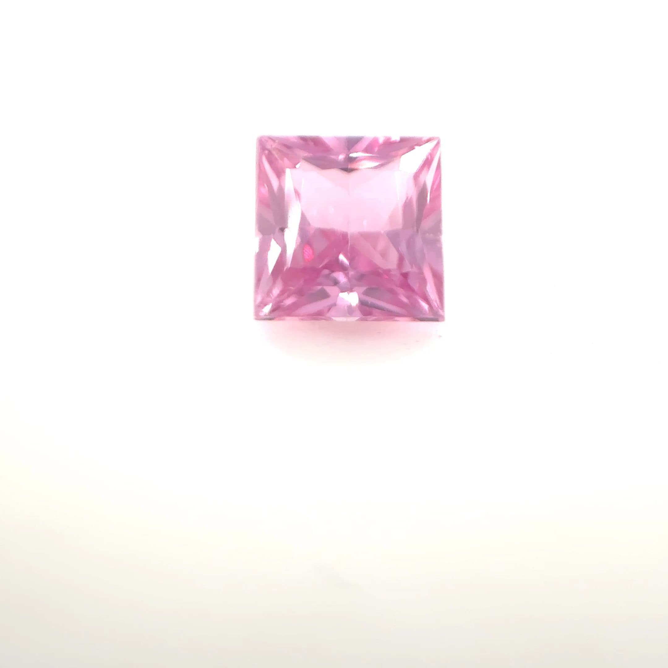 0.86ct Princess Natural Sapphire