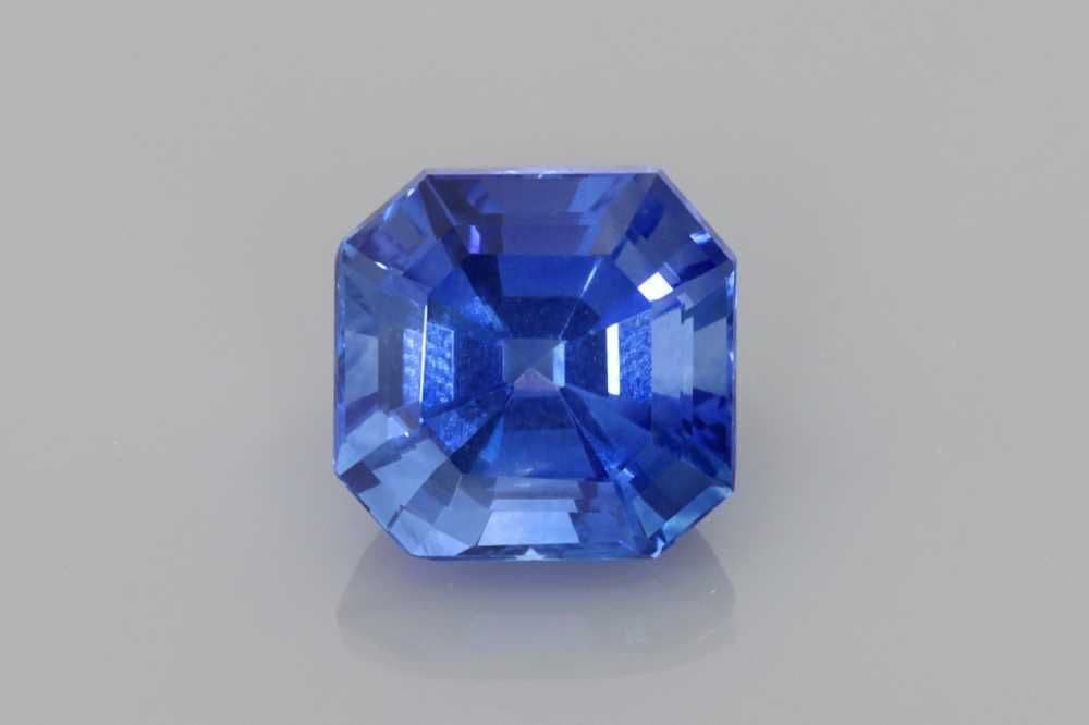 1.26ct Asscher Natural Sapphire
