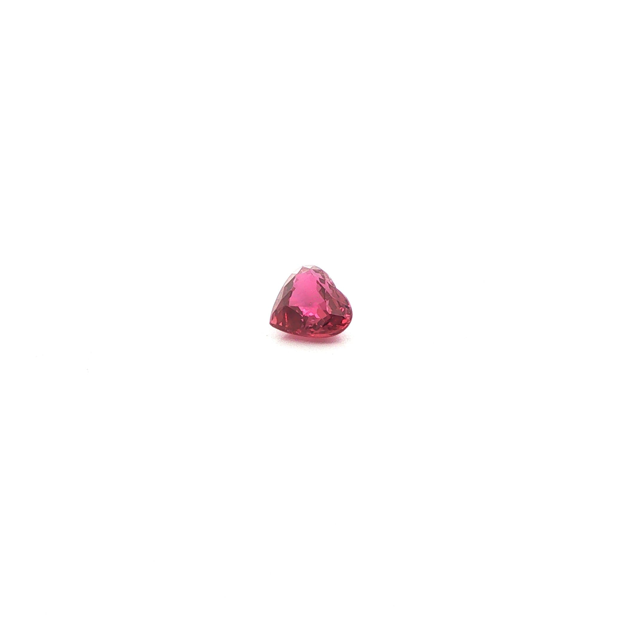 1.09ct Heart Natural Ruby