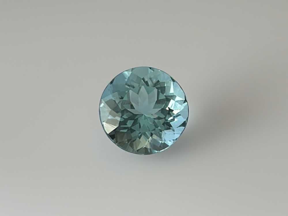6.98ct Round Natural Aquamarine