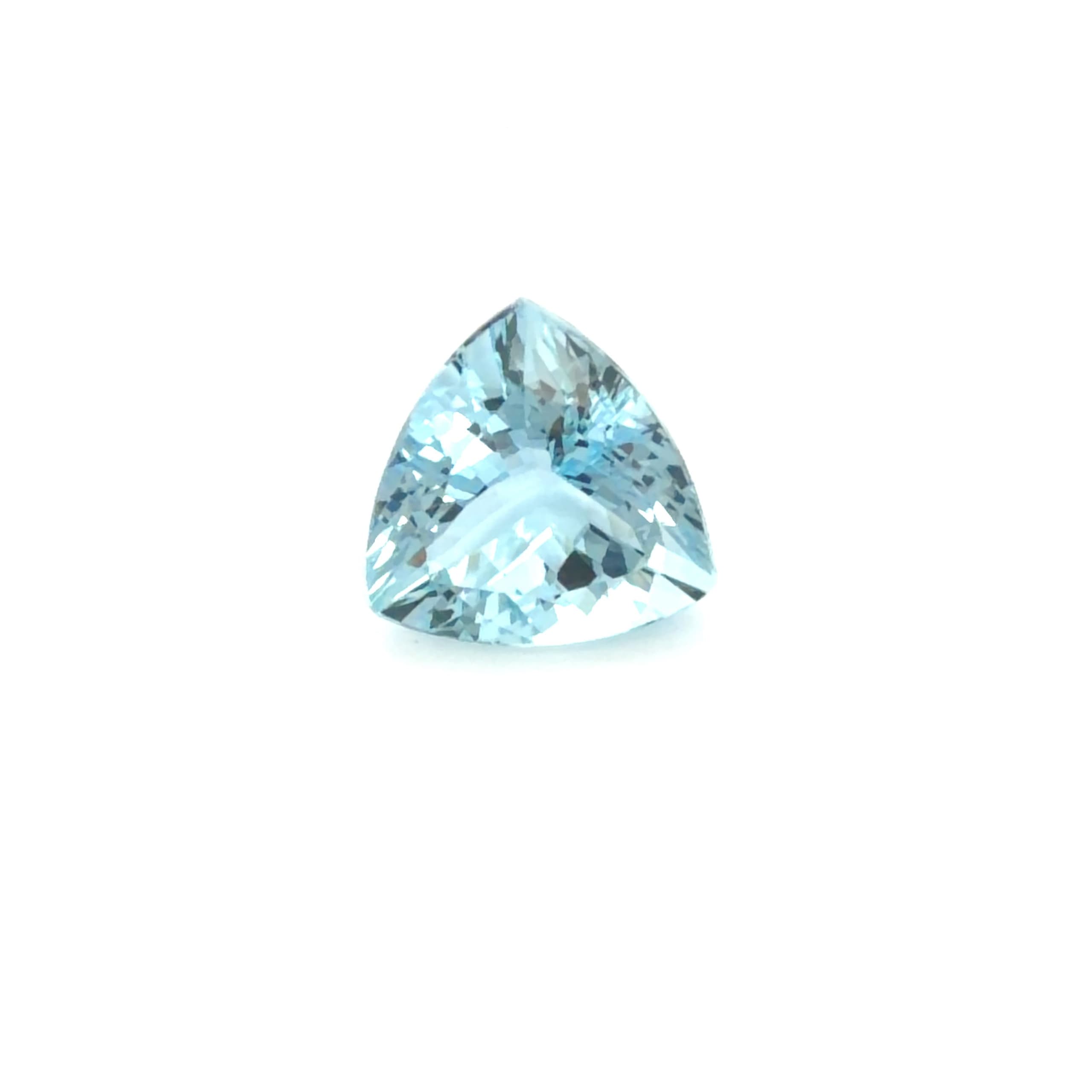 3.87ct Triangle Natural Aquamarine