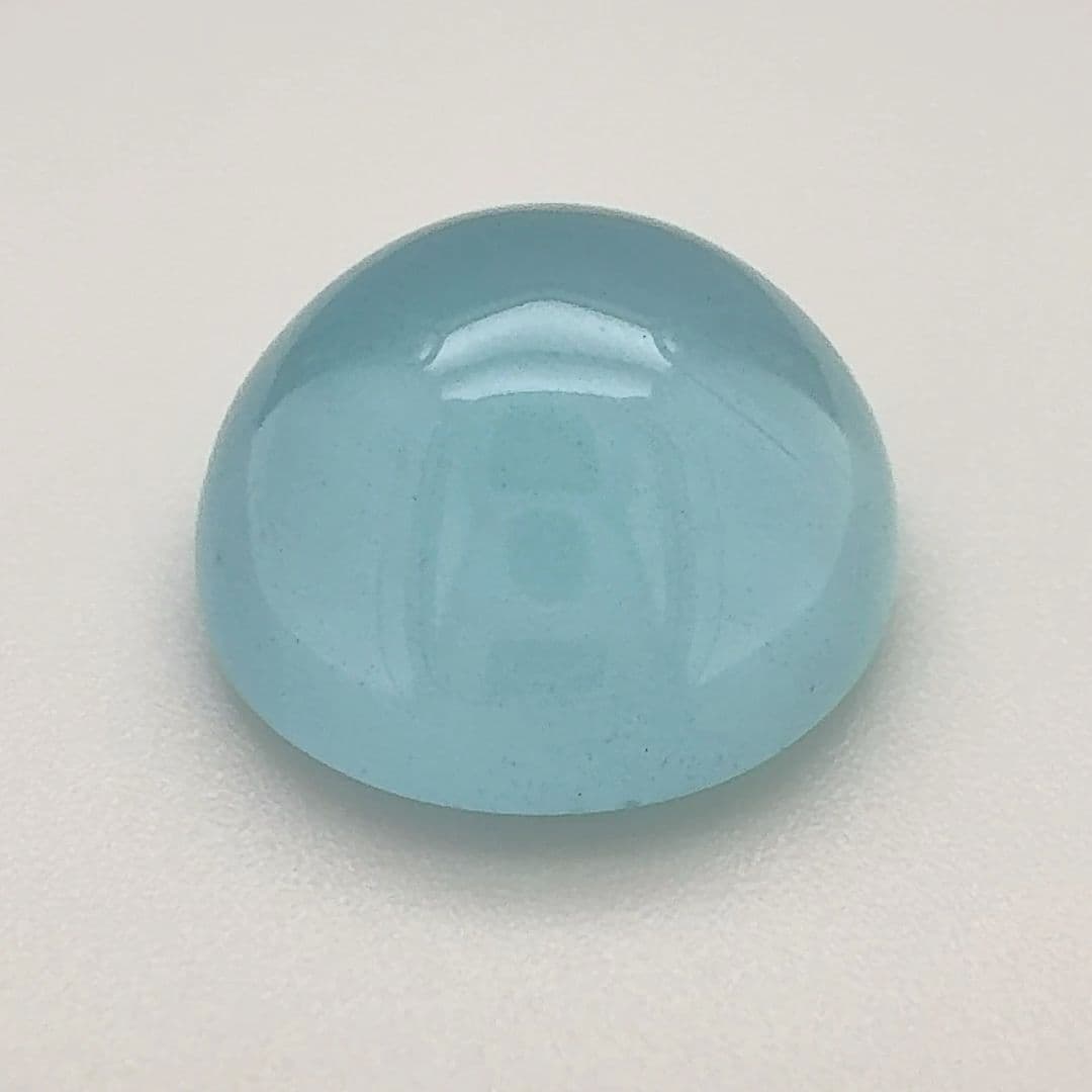 10.54ct Round Natural Aquamarine