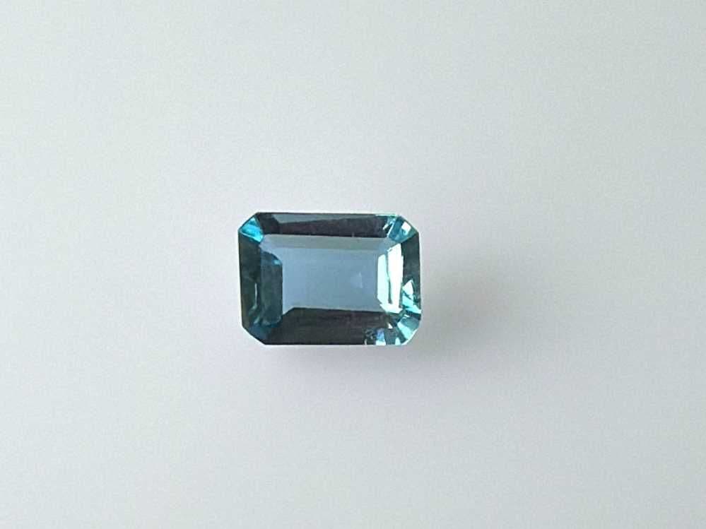0.73ct Emerald-cut Natural Aquamarine