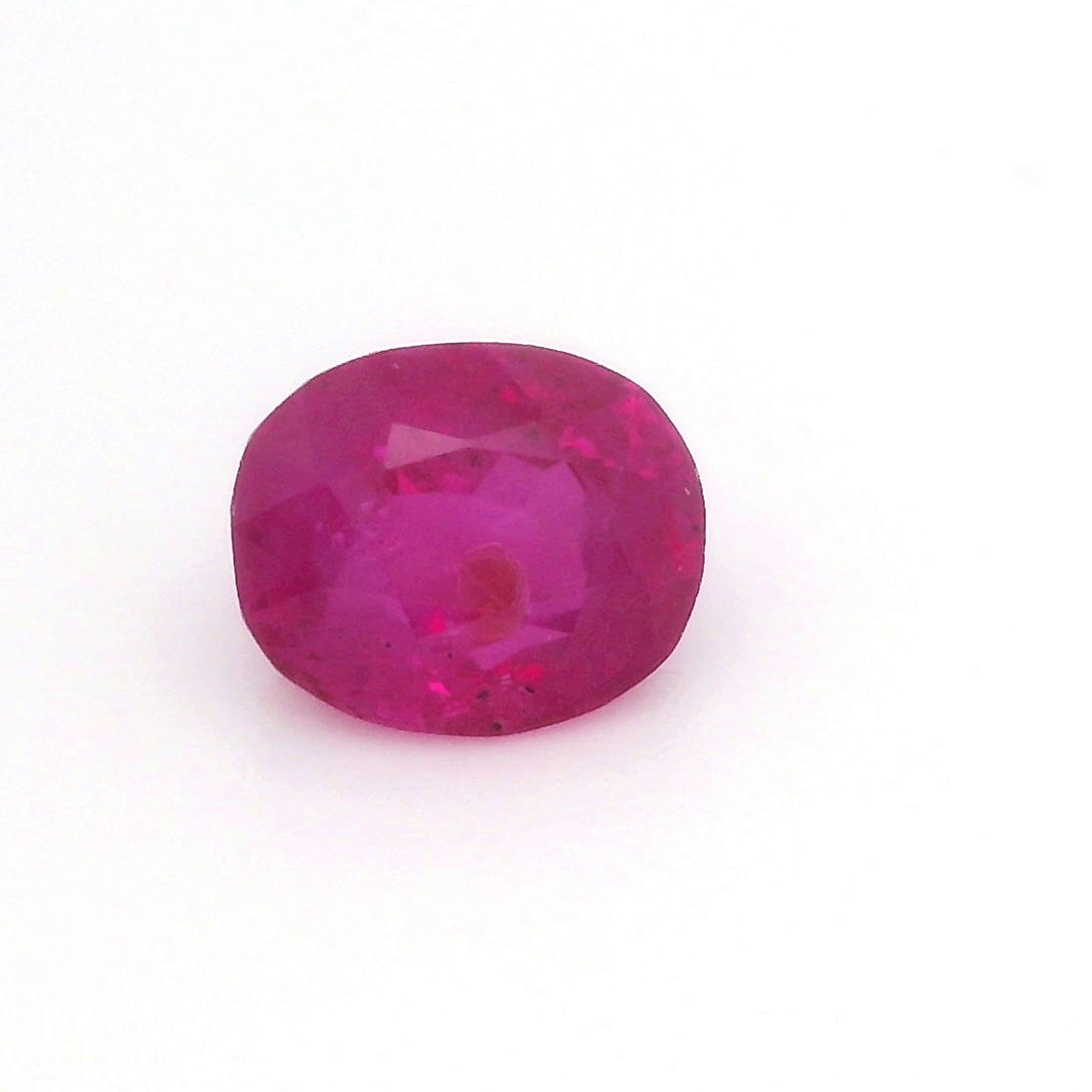 0.84ct Cushion Natural Ruby