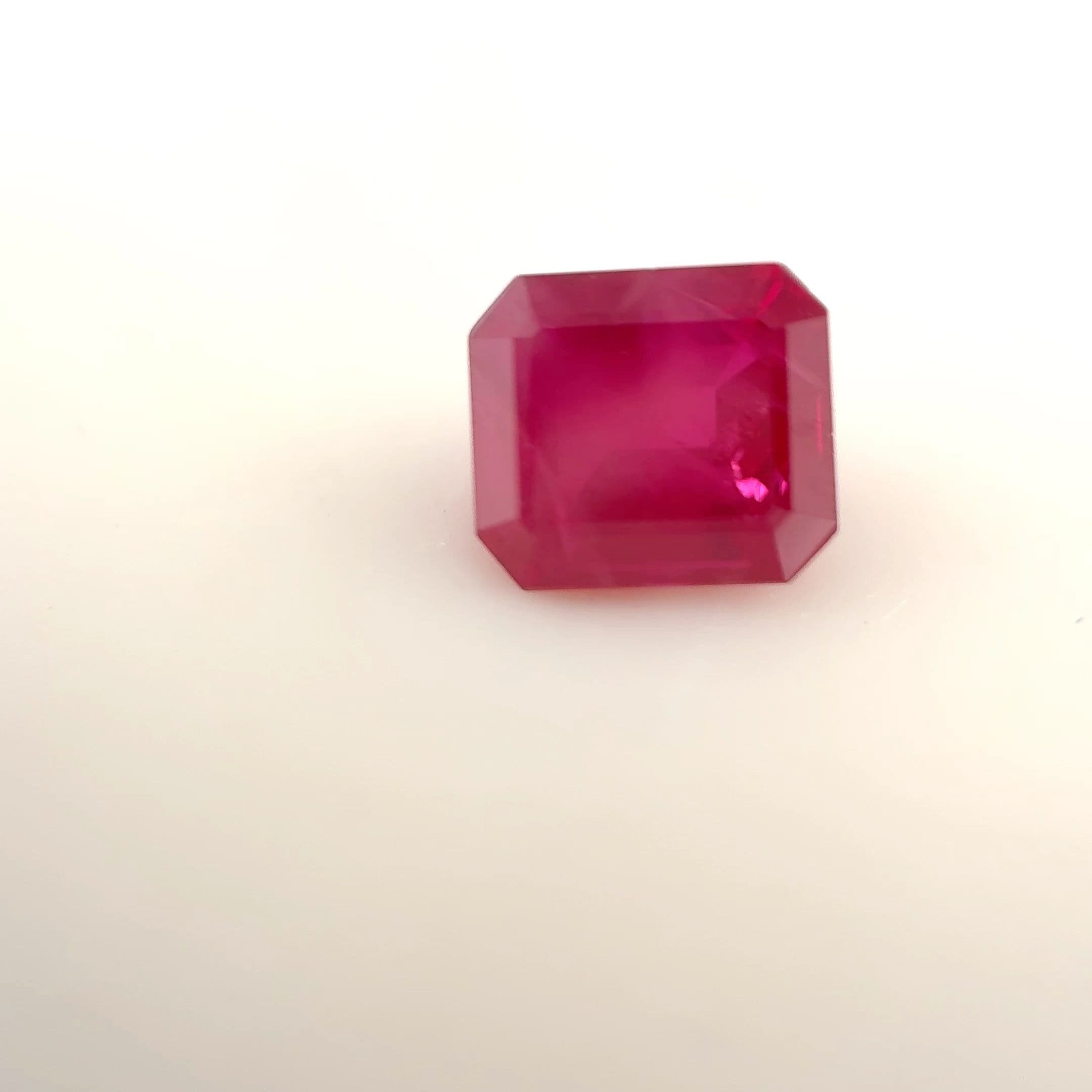 1.28ct Emerald-cut Natural Ruby