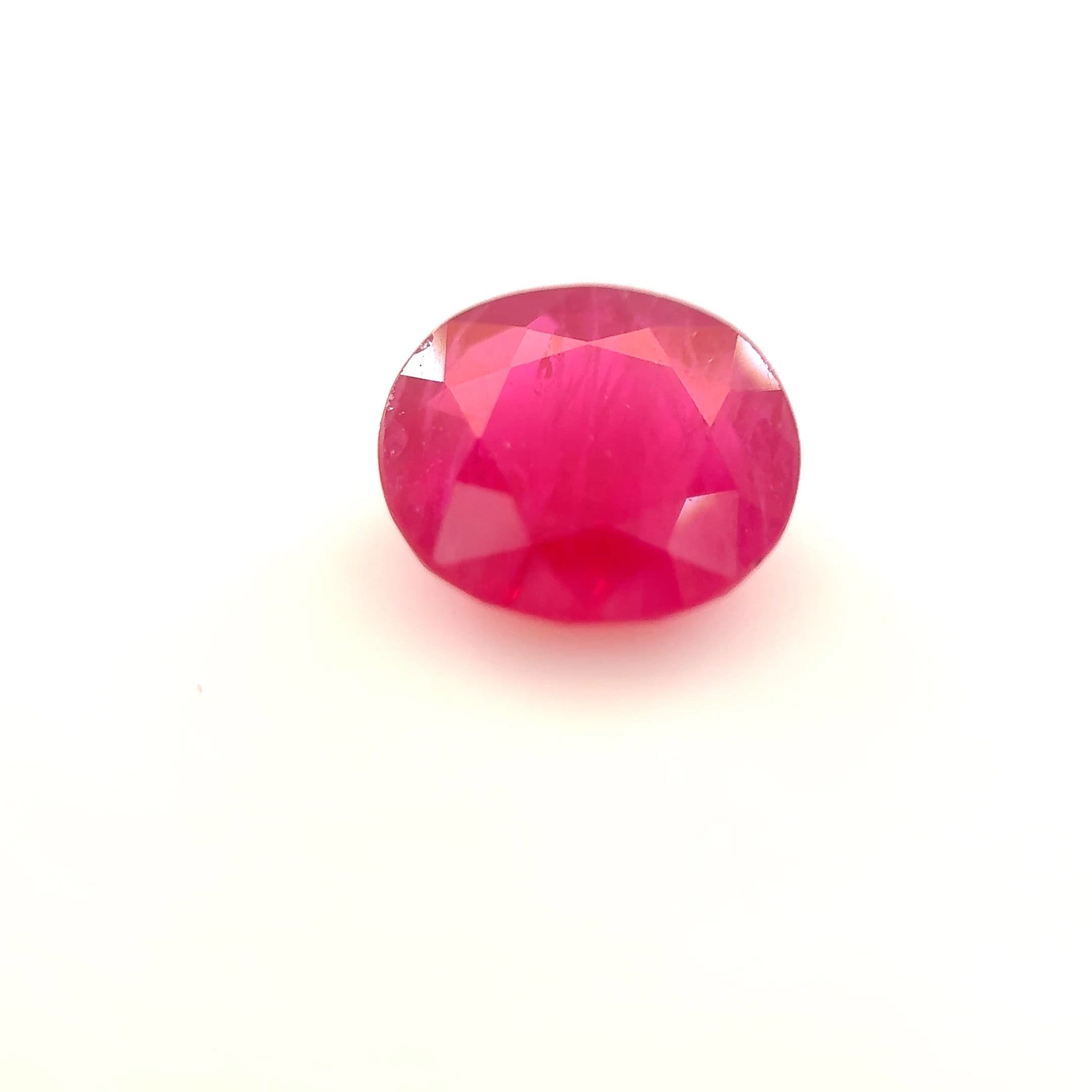 1.31ct Cushion Natural Ruby