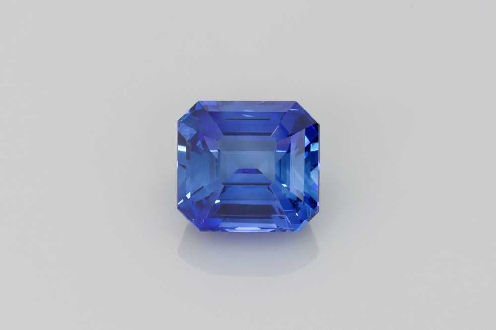 2.04ct Asscher Natural Sapphire