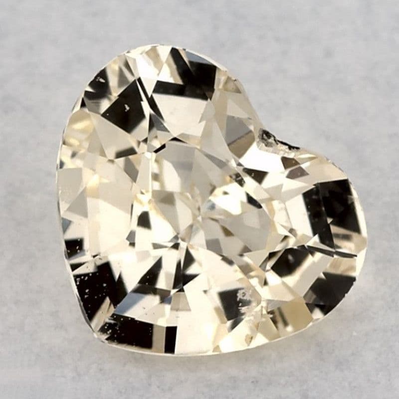 0.8ct Heart Natural Sapphire