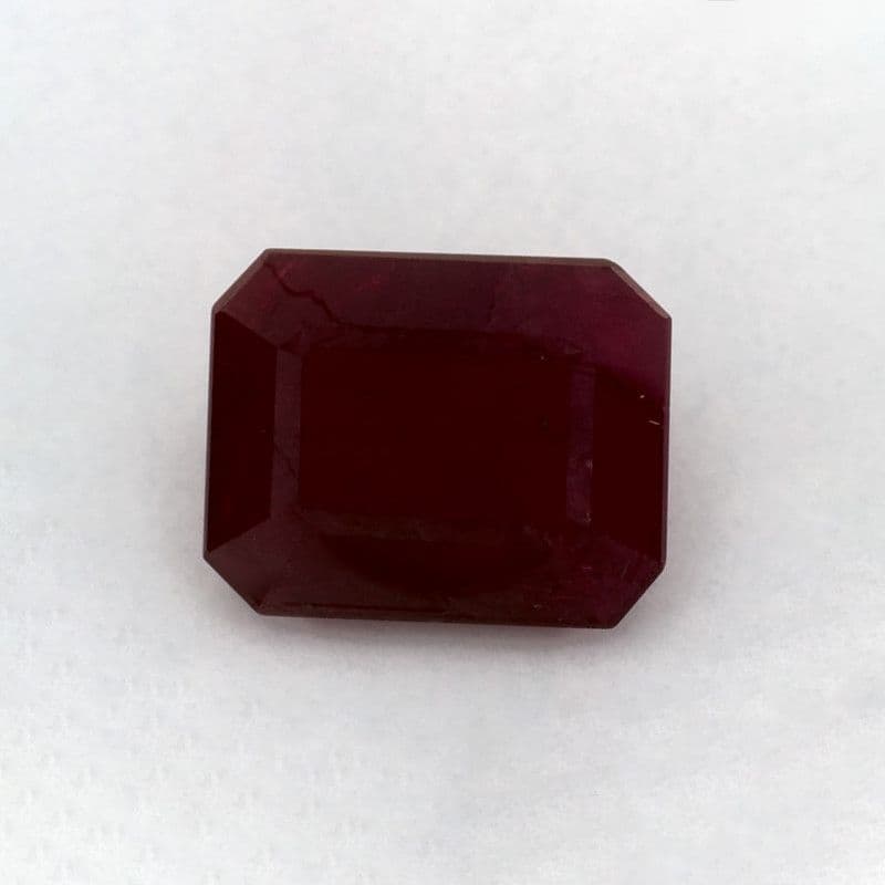3.5ct Octagon Natural Ruby