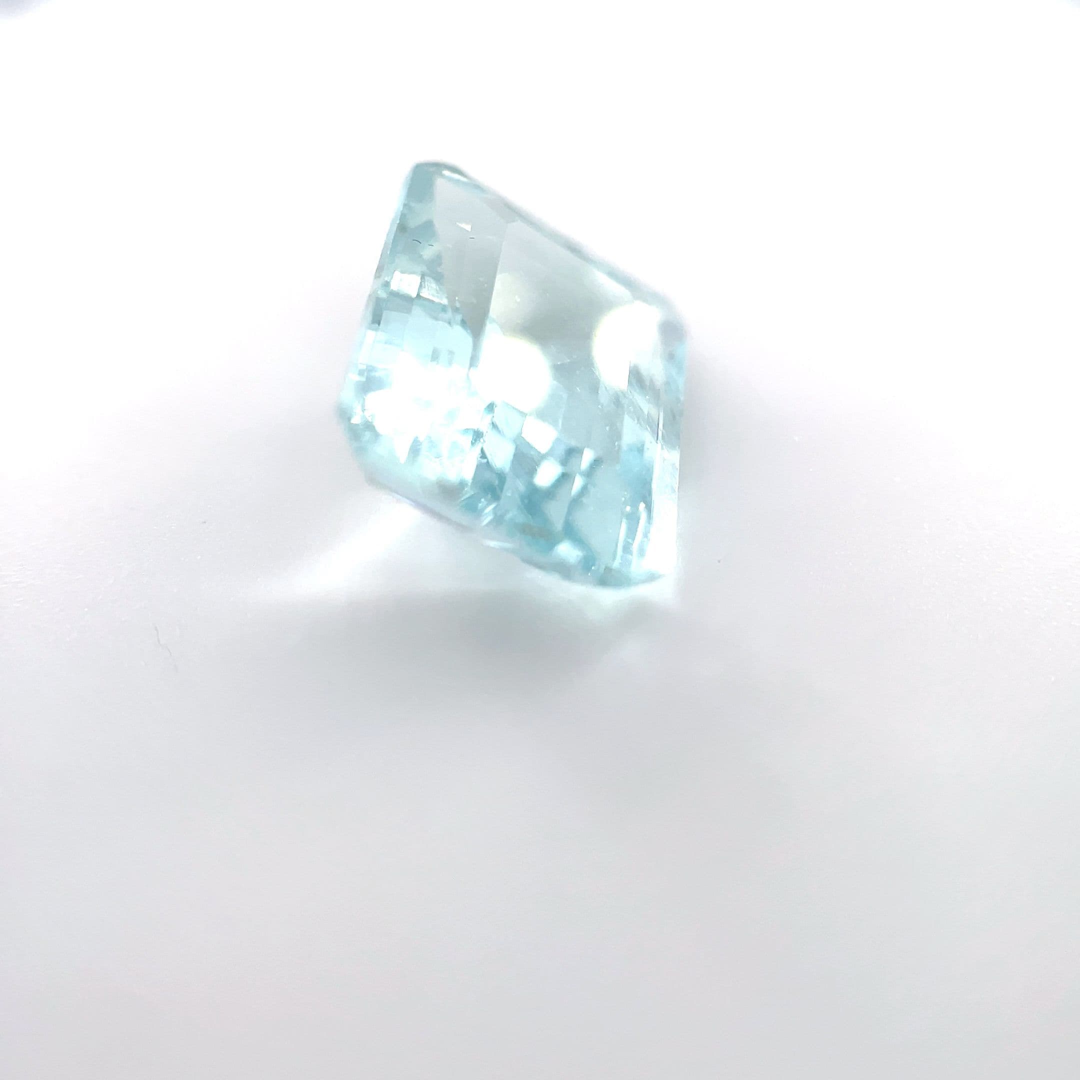 4.36ct Octagon Natural Aquamarine