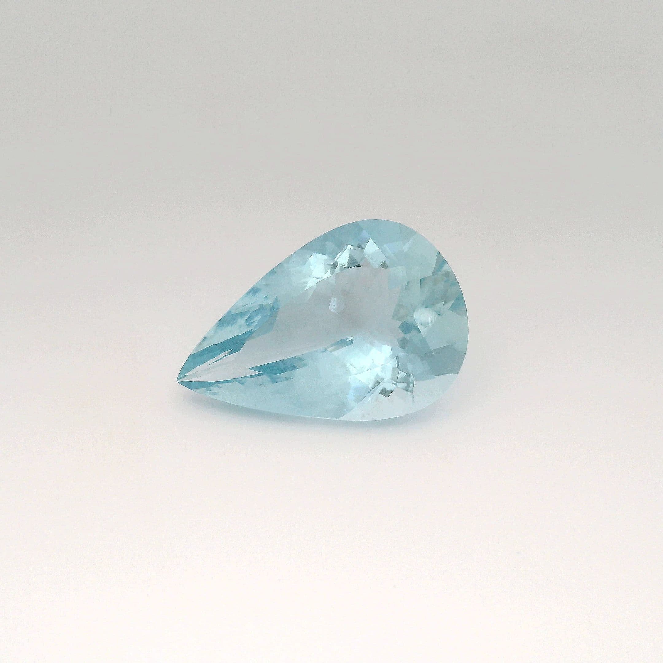 14.36ct Pear Natural Aquamarine