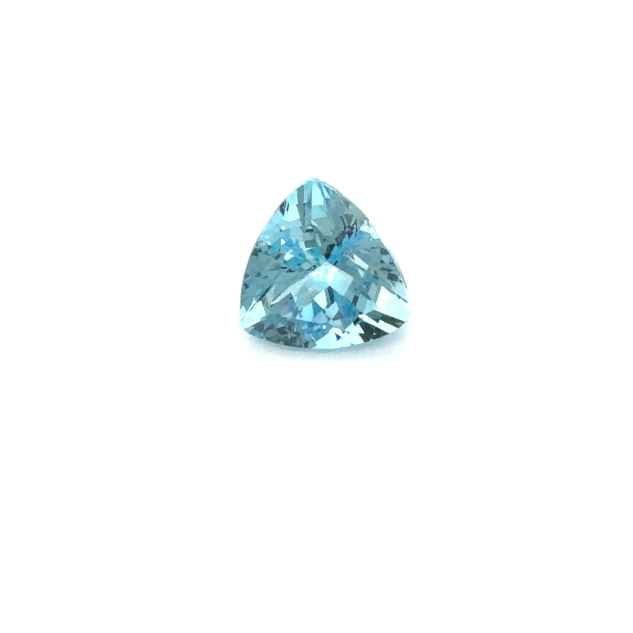 2.43ct Triangle Natural Aquamarine