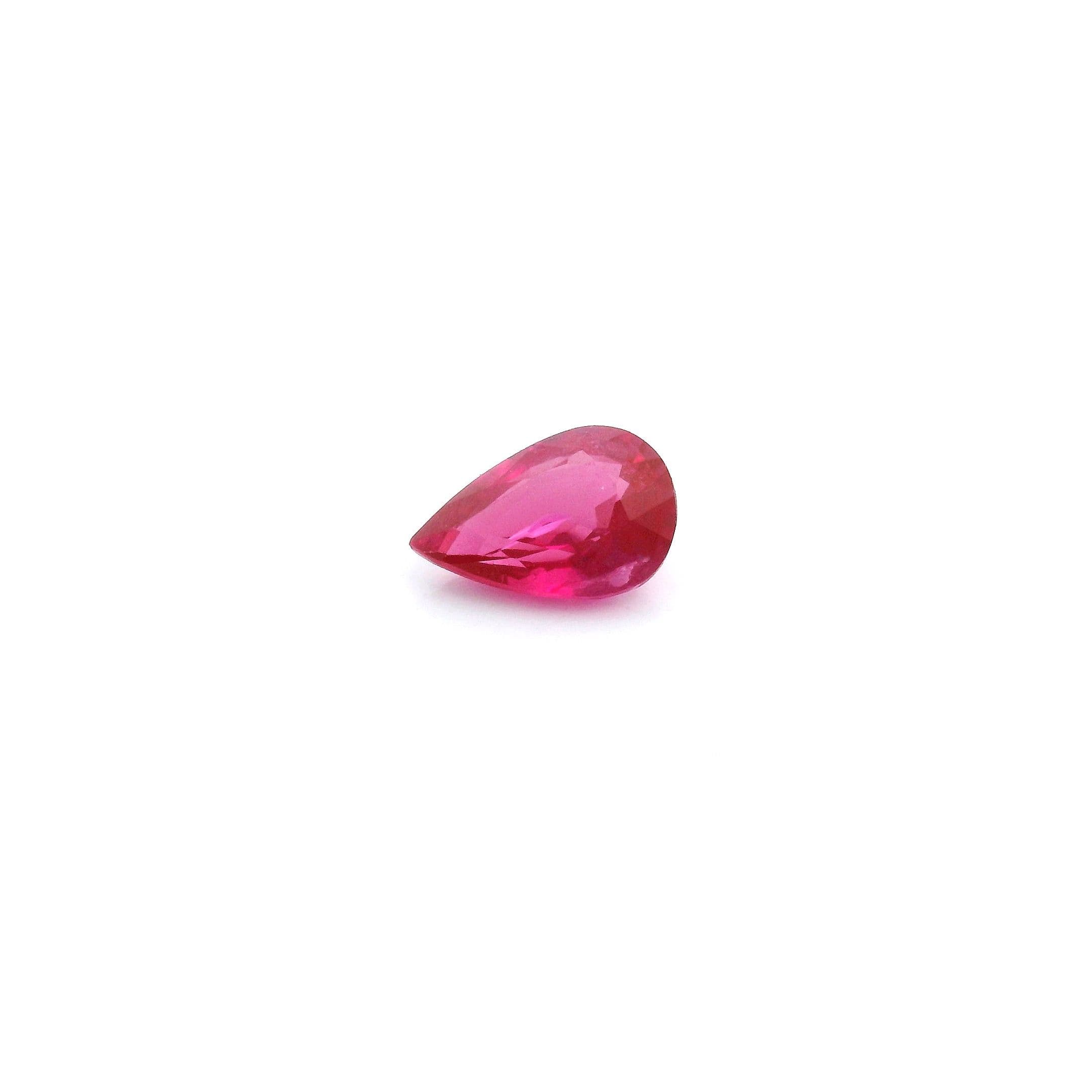 0.51ct Pear Natural Ruby