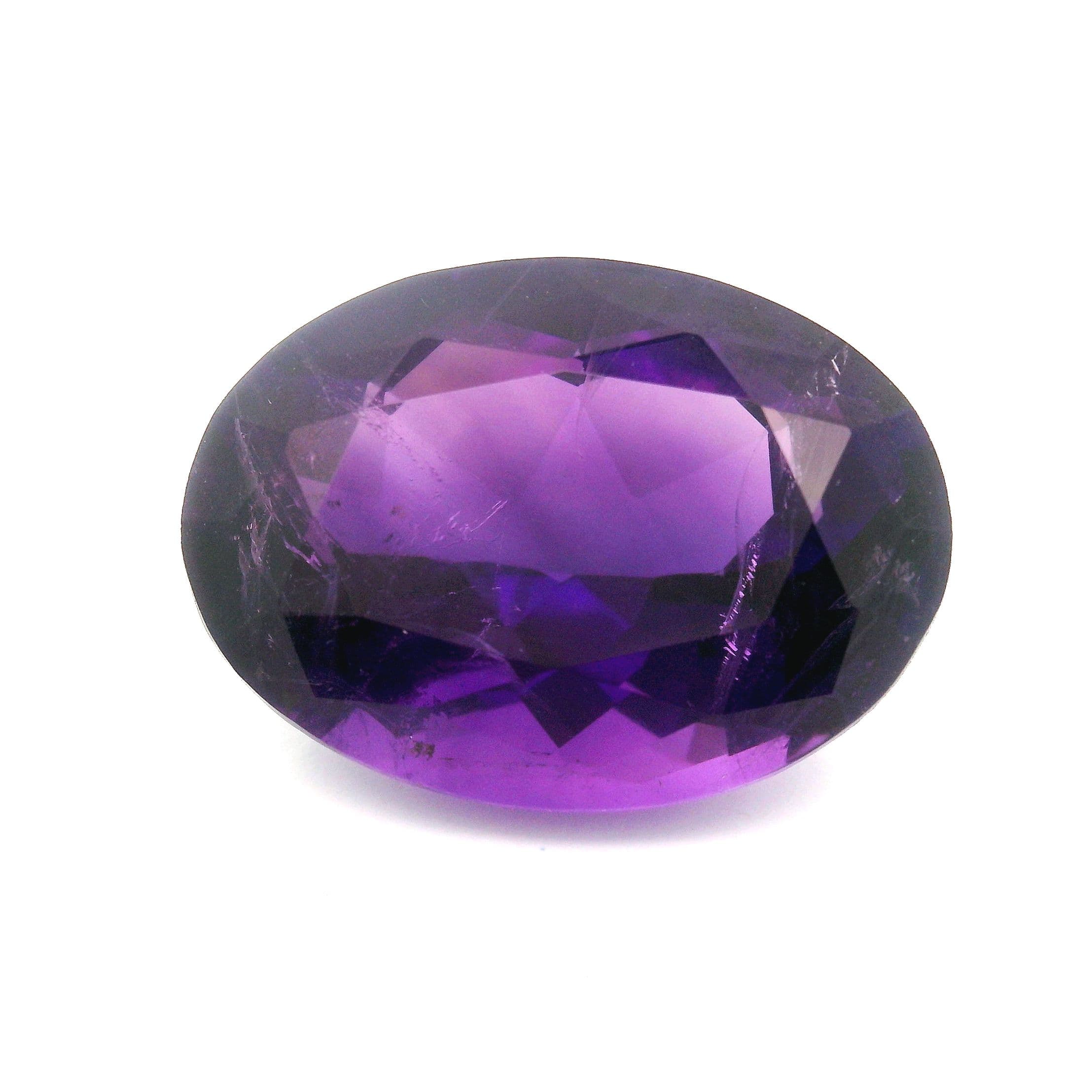 12.08ct Oval Natural Amethyst