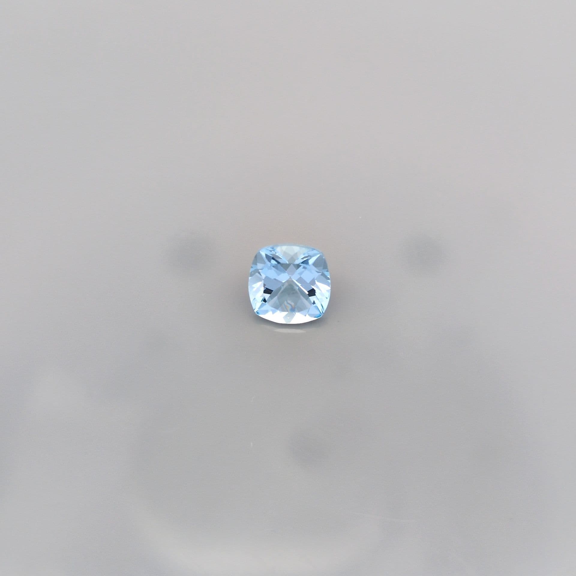 1.57ct Cushion Natural Aquamarine