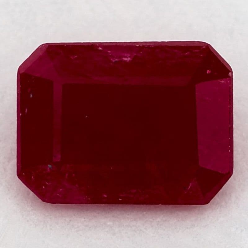 1.6ct Octagon Natural Ruby