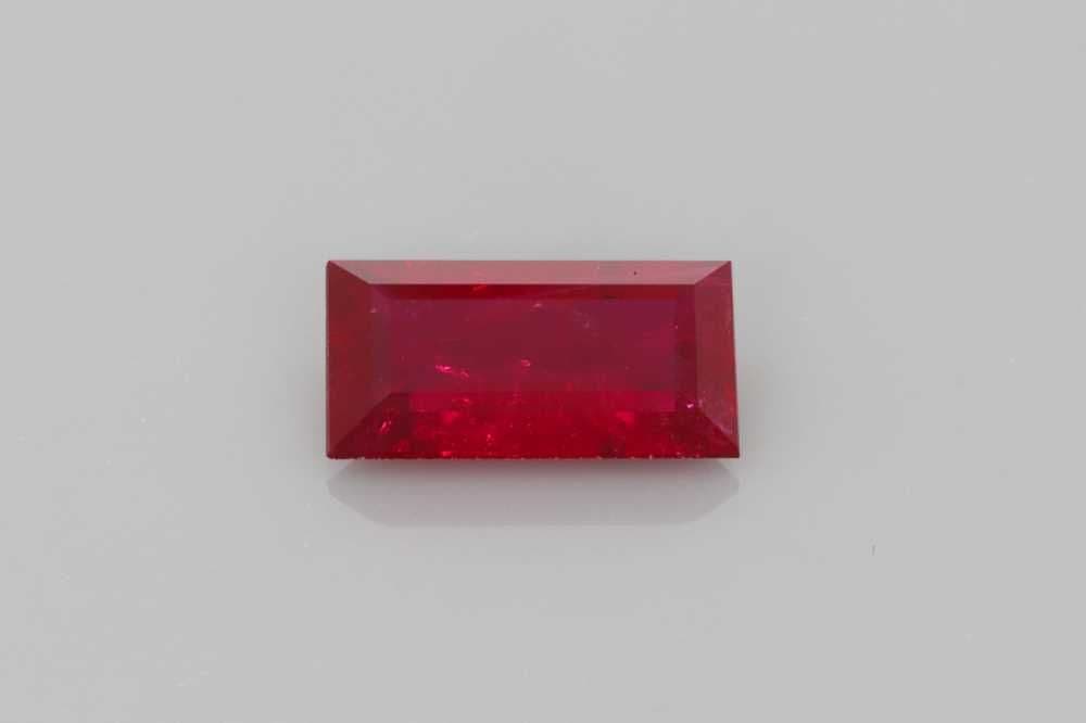 1.01ct Baguette Natural Ruby