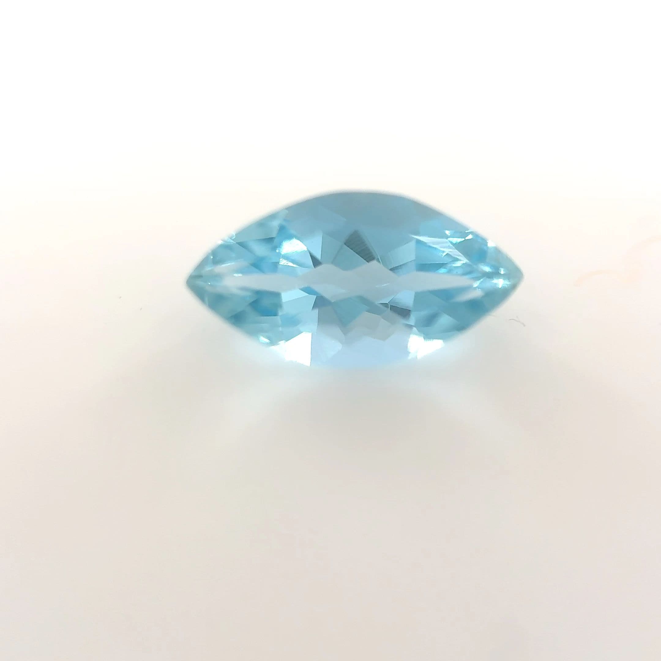 0.92ct Marquise Natural Aquamarine