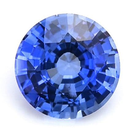 0.51ct Round Natural Sapphire