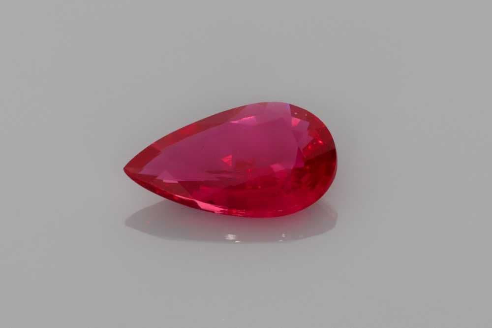 1.02ct Pear Natural Ruby