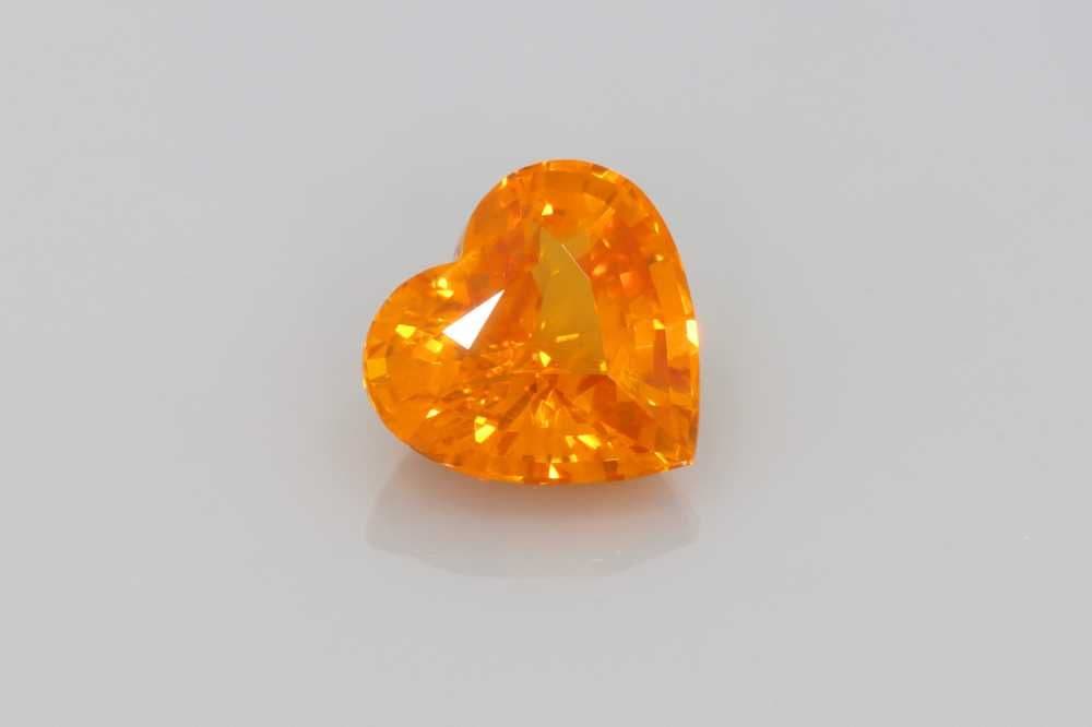 2.03ct Heart Natural Sapphire
