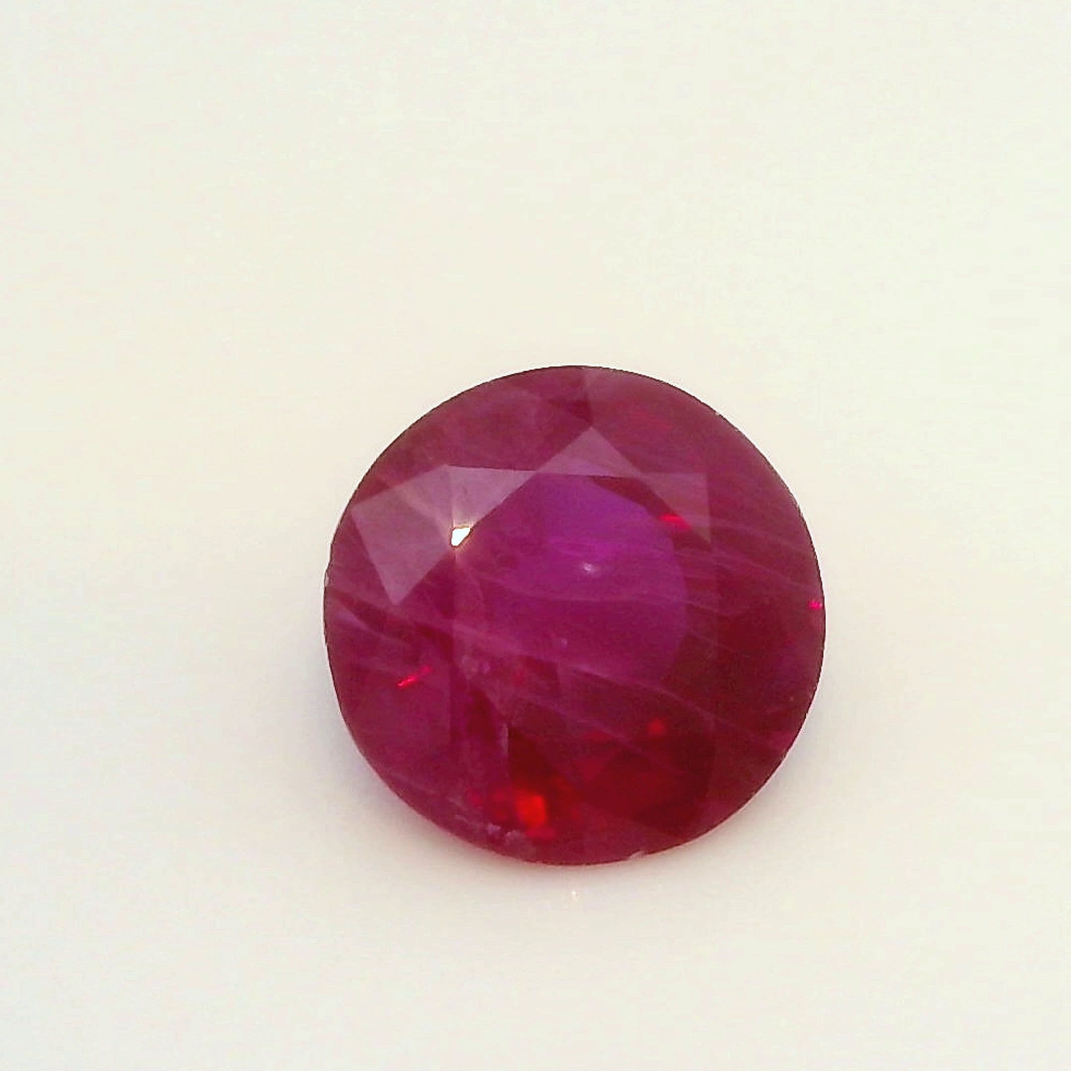 1.25ct Round Natural Ruby