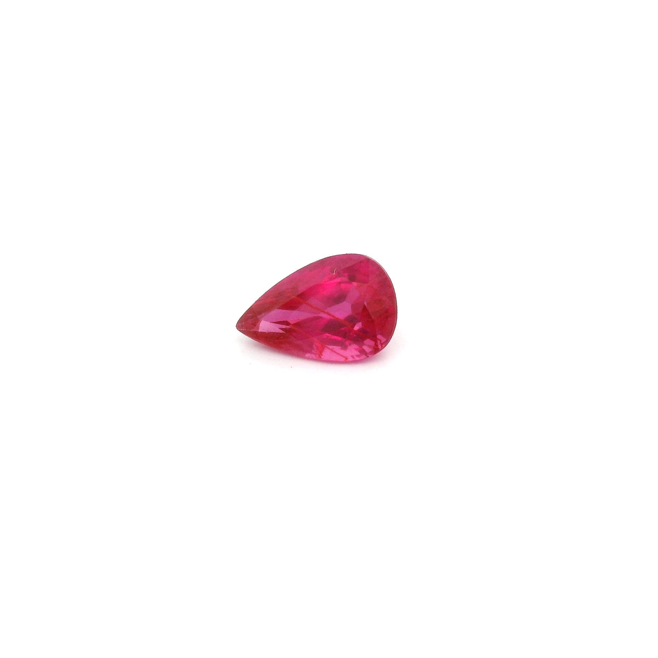 0.51ct Pear Natural Ruby