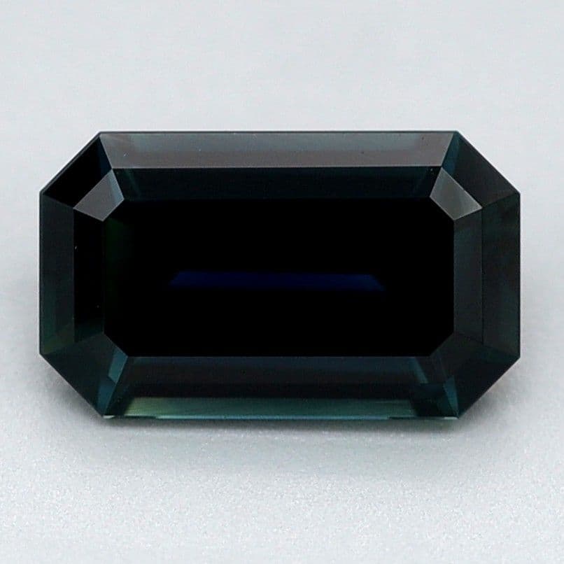 0.87ct Emerald-cut Natural Sapphire