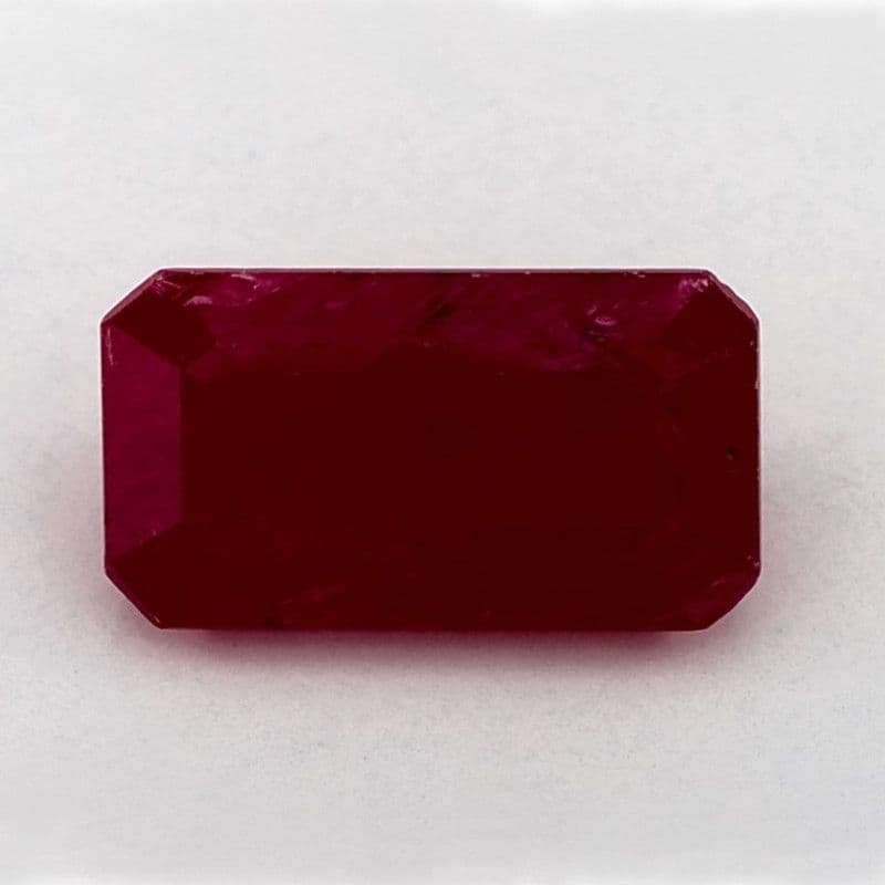 3.82ct Octagon Natural Ruby