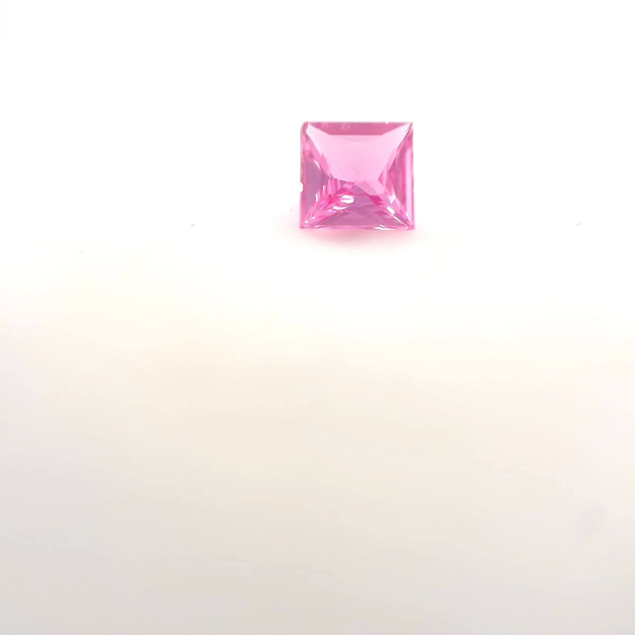0.71ct Princess Natural Sapphire