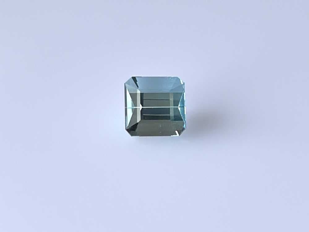 2.45ct Asscher Natural Aquamarine