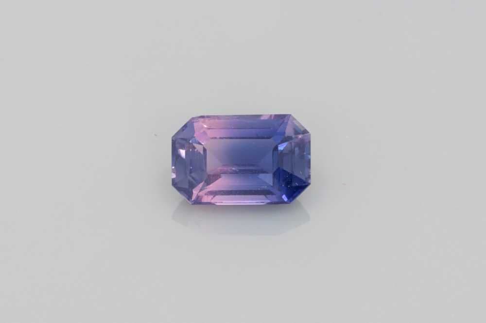 1.08ct Emerald-cut Natural Sapphire